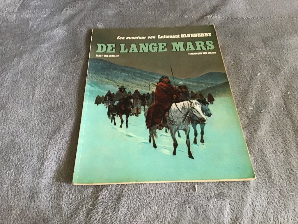 De lange mars, avontuur van luitenant Blueberry, Eén stripboek, Ophalen of Verzenden, Gelezen
