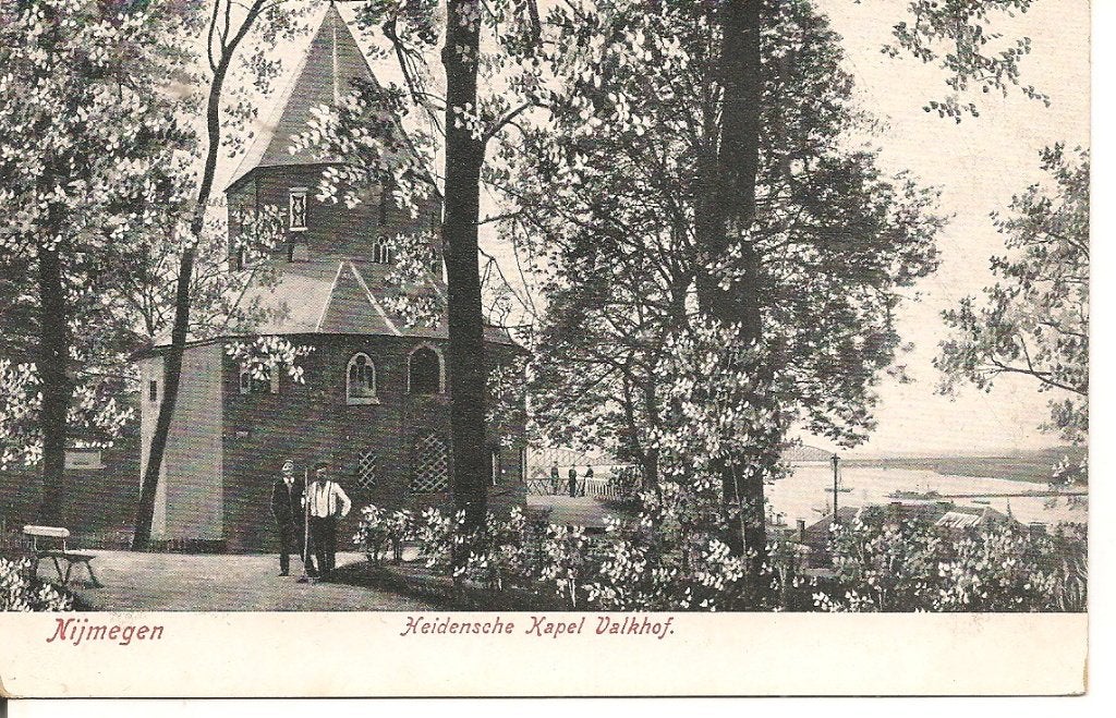 Nijmegen - Heidense Kapel Valkhof - Oude Ansichtkaart, Ophalen of Verzenden, Voor 1920, Ongelopen, Gelderland