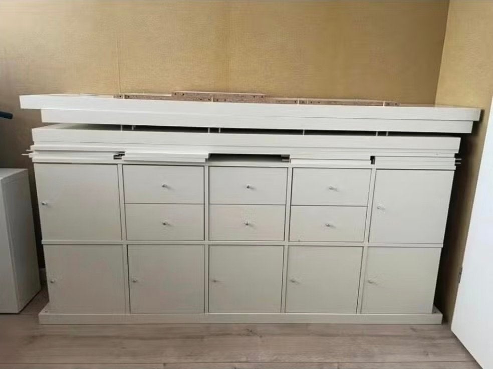 6x LADEN inc. Inzetten wit Kallax Ikea, Ophalen, Zo goed als nieuw