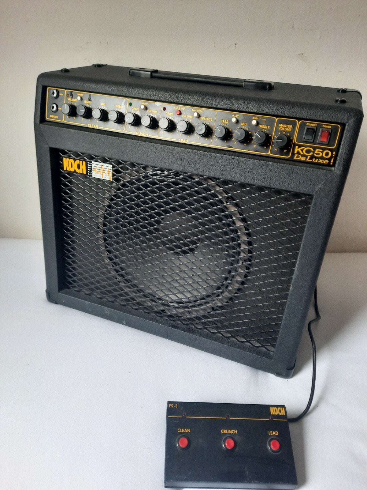 Koch KC50 deLuxe 3 ch. buizenamp Alleen thuis gebruikt, Ophalen, Zo goed als nieuw, Minder dan 50 watt