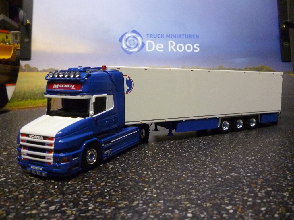 Tekno Scania 164 Torpedo van MacNeil met certificaat, Ophalen of Verzenden, Nieuw, Bus of Vrachtwagen, Tekno