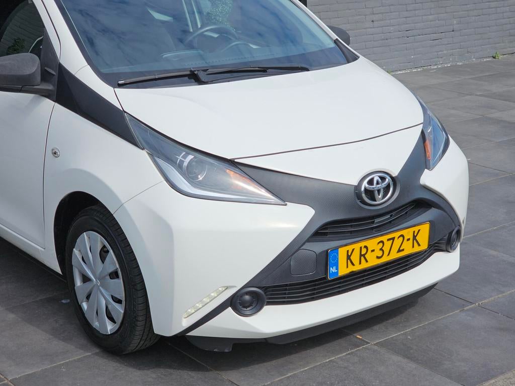 Toyota Aygo 1.0 VVT-i x-now|Airco|El Ramen|LED|NAP|APK, Auto's, Voorwielaandrijving, Stof, Gebruikt, Met garantie (alle)