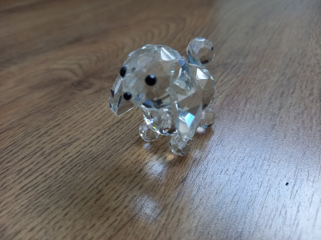 Swarovski kristallen Hond figuurtje, Ophalen of Verzenden, Zo goed als nieuw, Figuurtje