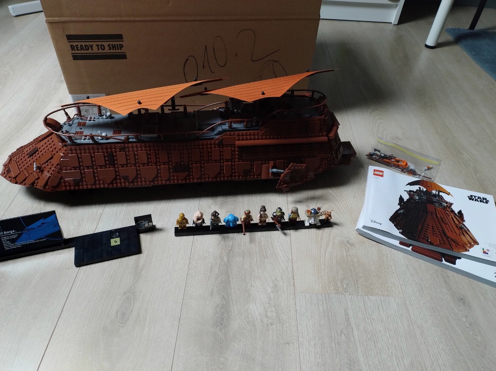 Lego Star Wars - Jabba's Sail Barge, Ophalen, Zo goed als nieuw, Complete set, Lego