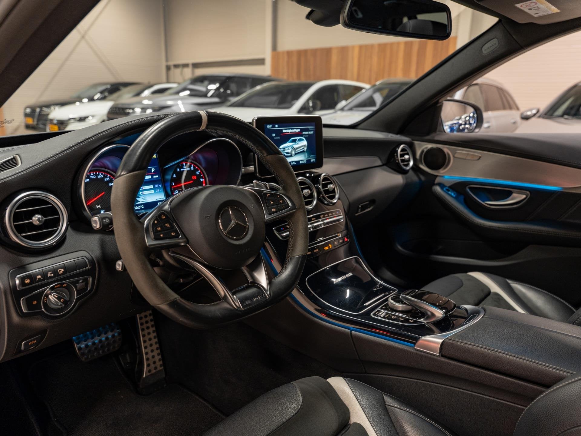 Mercedes-Benz C-klasse Estate AMG C63 S 510PK, Stufe 2, Pano, Automaat, Dealer onderhouden, Achterwielaandrijving, Gebruikt