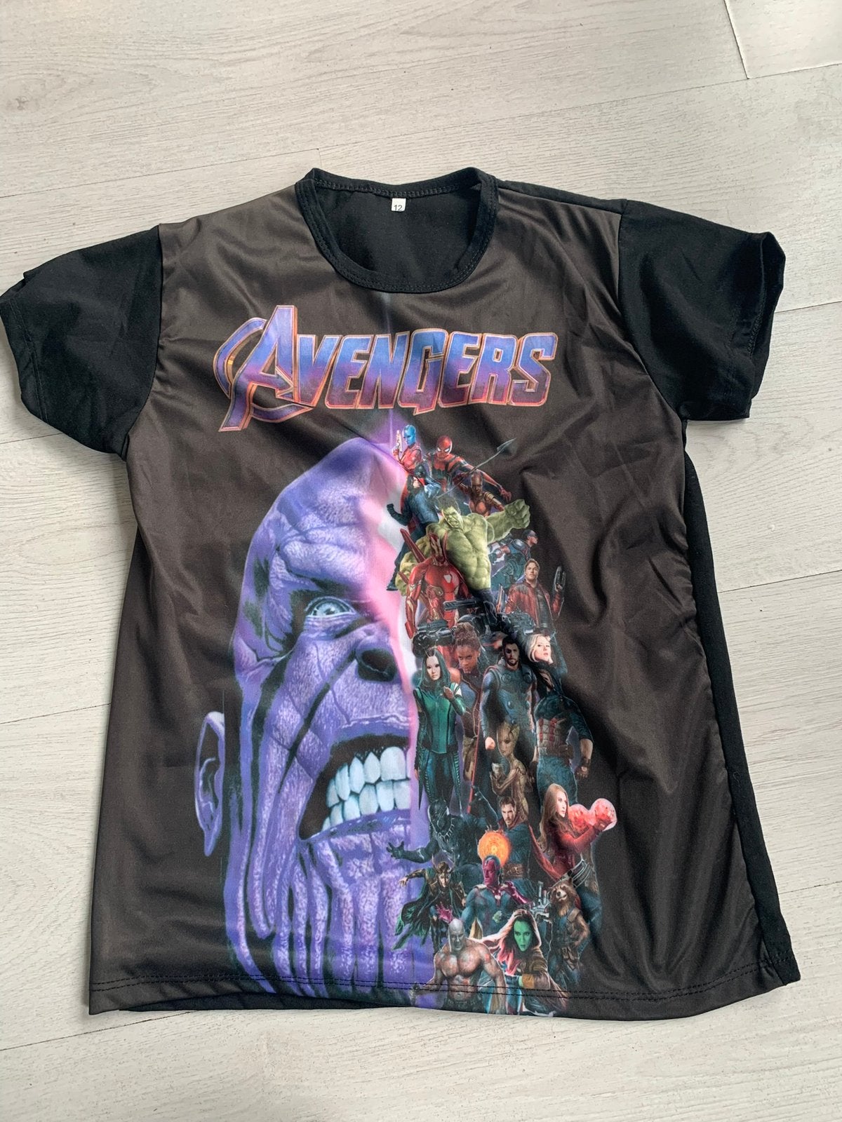 Avengers shirt maat 152, Kinderen en Baby's, Ophalen of Verzenden, Zo goed als nieuw, Jongen, Shirt of Longsleeve