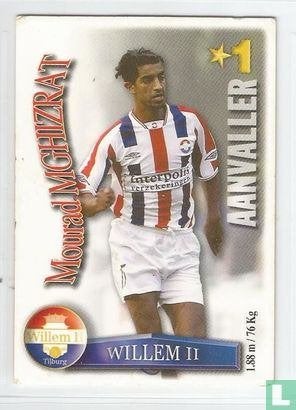 Spelerskaart Willem II - Mourad Mghizrat 2003, Verzamelen, Ophalen of Verzenden, Zo goed als nieuw, Willem II, Spelerskaart