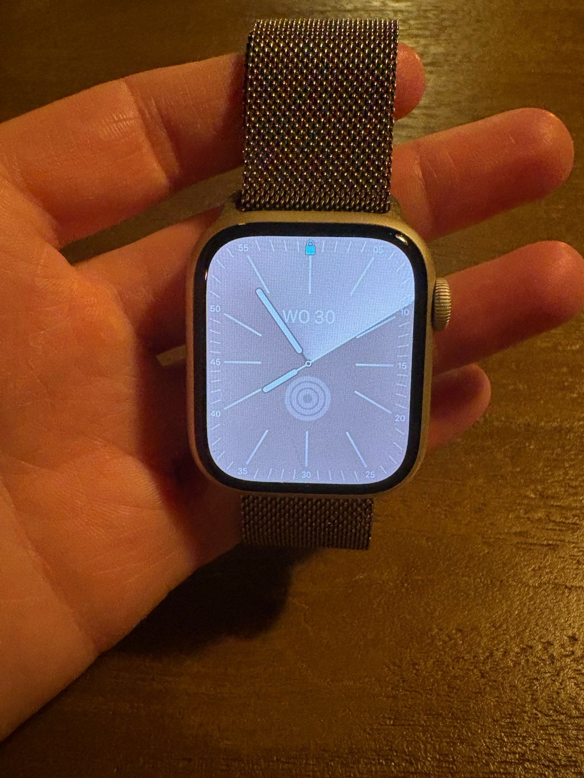 Apple Watch Series 8 - Perfect werkend met lader, IOS, Ophalen of Verzenden, Waterdicht, Zilver