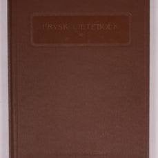 1914 - R. van der Velde - Frysk Lieteboek, Ophalen of Verzenden, 1914 - R. van der Velde
