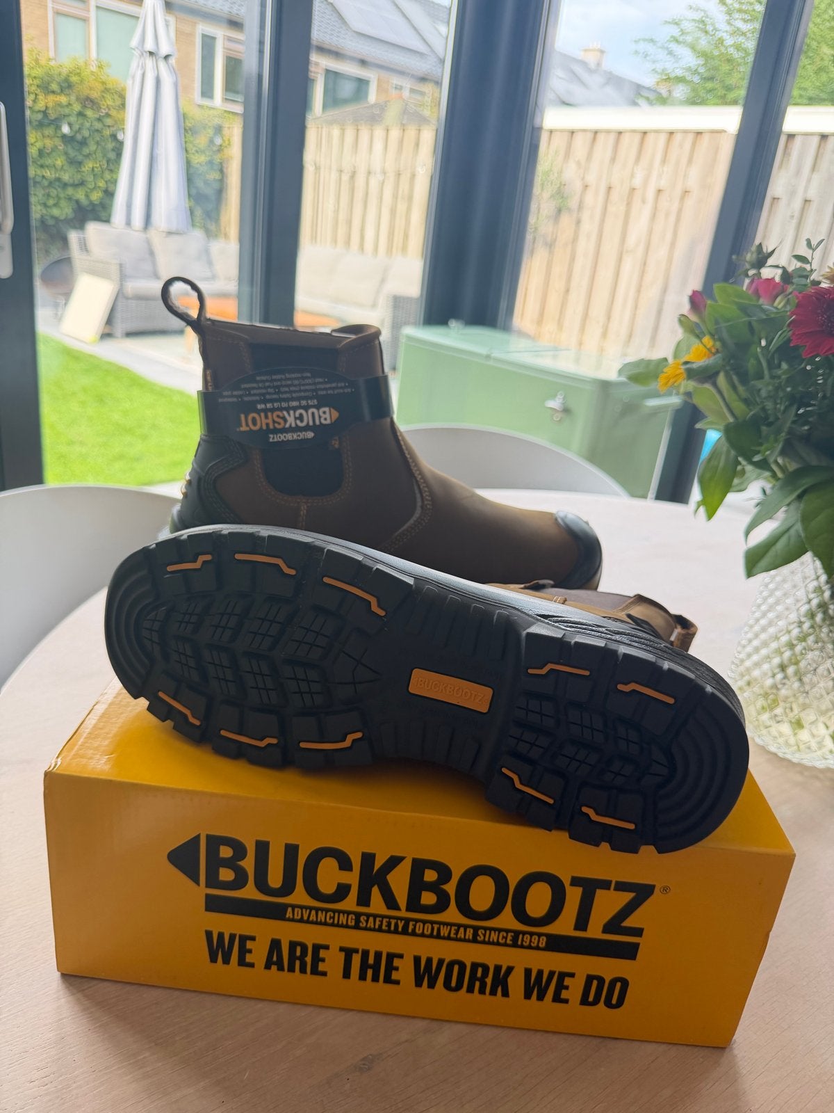 Buckbootz - werkschoen - veiligheidslaarzen - stalen neus, Doe-het-zelf en Verbouw, Verzenden, ., Nieuw, .