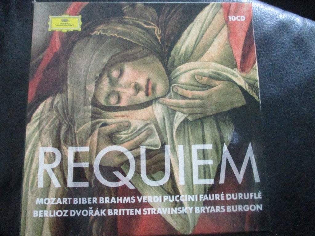 Requiem cd Deutsche Grammophon  10 disc  Mozart ea, Cd's en Dvd's, Cd's | Klassiek, Ophalen of Verzenden, Classicisme, Zo goed als nieuw