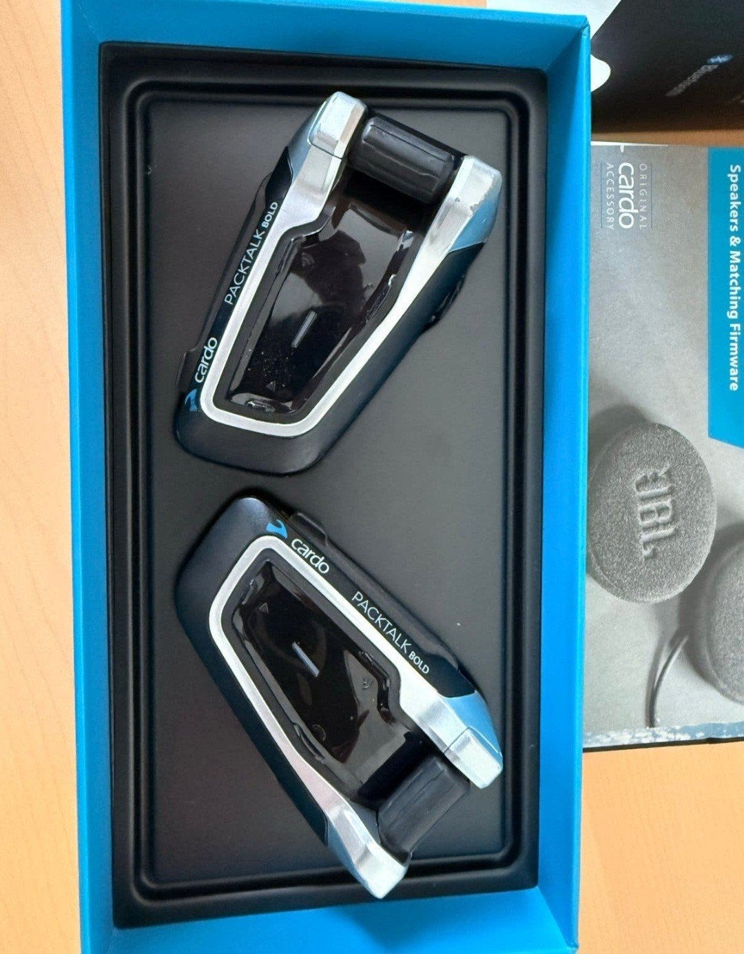 Cardo Packtalk Bold Duo Set, Ophalen of Verzenden, Zo goed als nieuw