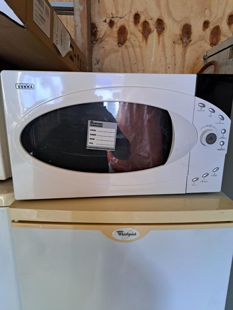 Donna Combimagnetron met Grill en Hete Lucht, Combimagnetron, Gebruikt, Hete lucht, Ophalen of Verzenden