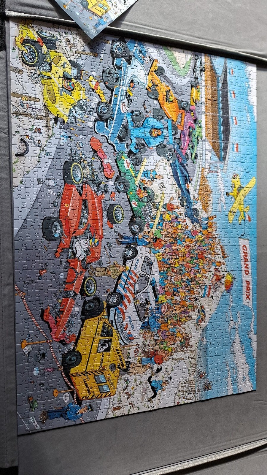 Jan van Haasteren Grand Prix 1000 stukjest, Ophalen of Verzenden, 500 t/m 1500 stukjes, Zo goed als nieuw, Legpuzzel