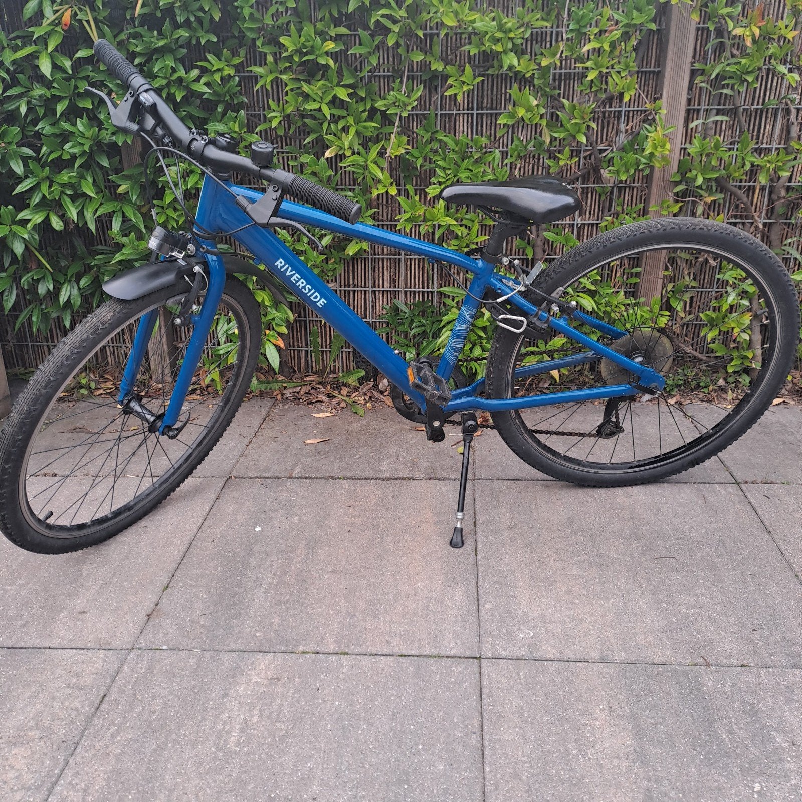 Blauwe fiets 26 inch - 3 jaar oud, Ophalen, Gebruikt, 20 inch of meer