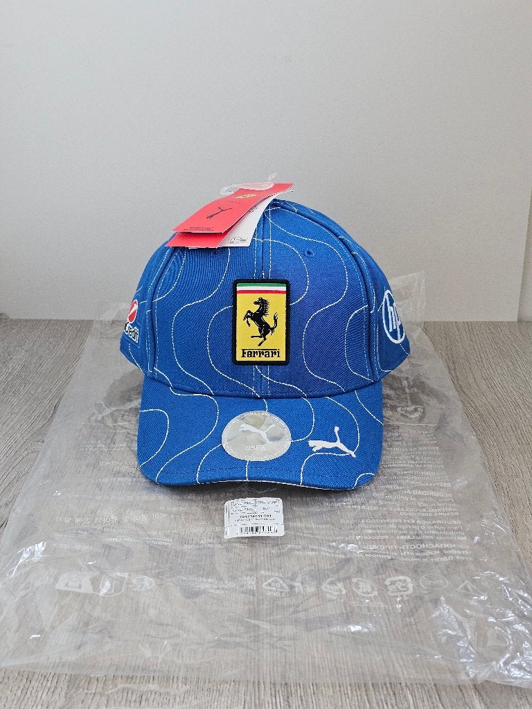 SALE: Ferrari Monza Cap, blauw. <<NIEUW>>, Verzamelen, Ophalen of Verzenden, Nieuw, Formule 1