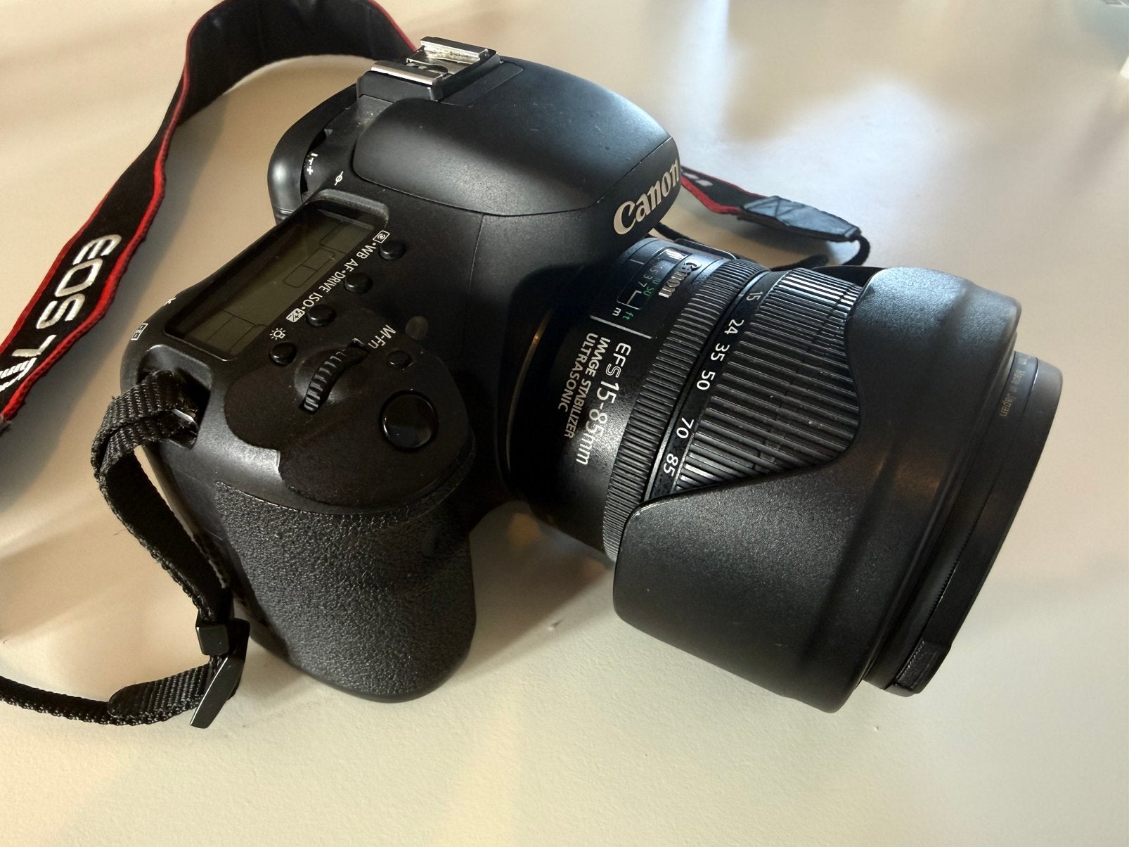Canon EOS 7D + 15-85mm & 70-300mm + complete accessoireset, Audio, Tv en Foto, Fotocamera's Digitaal, Ophalen, Gebruikt, Spiegelreflex