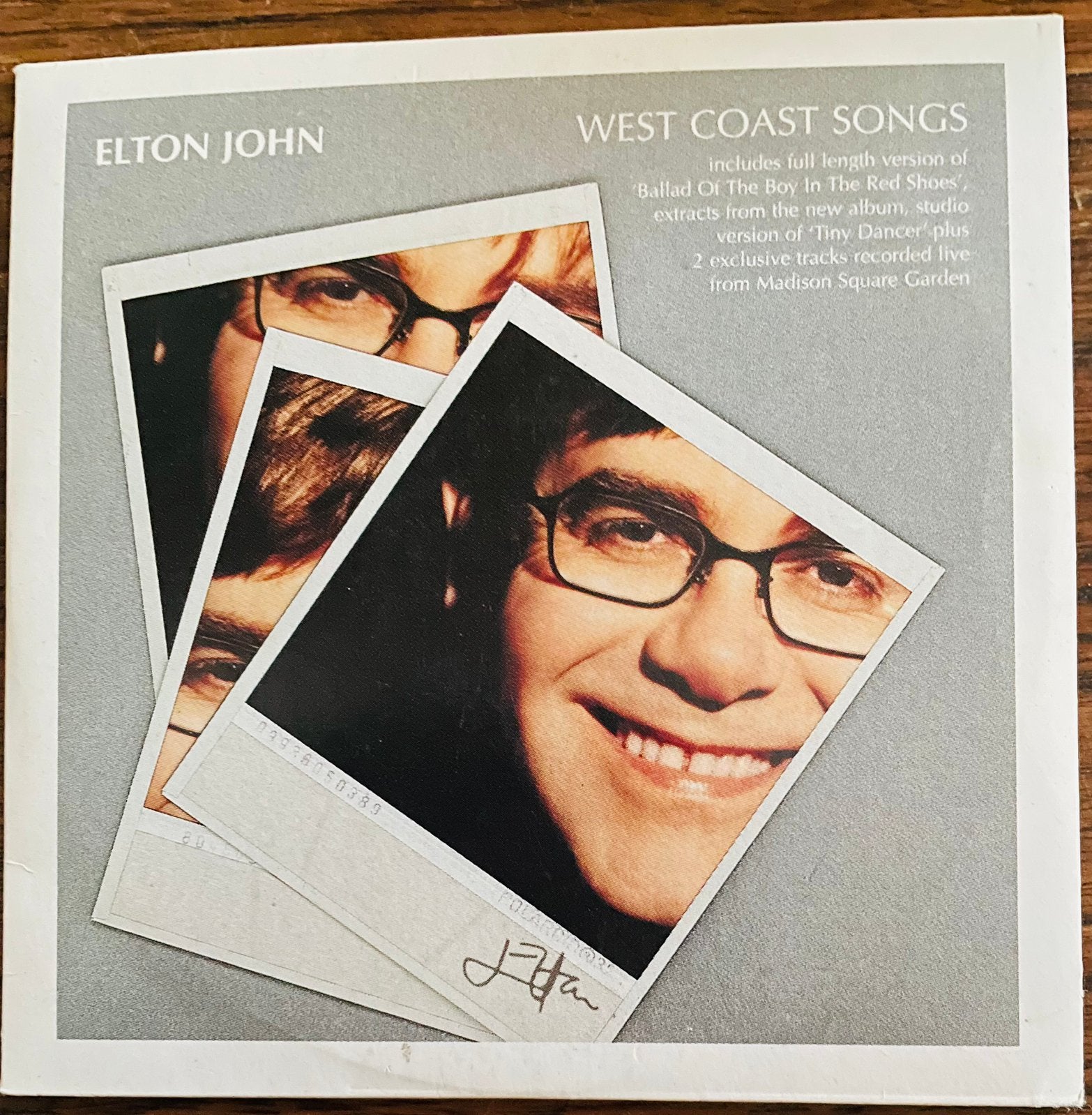 Single cd’tje van Elton John West Coast Songs, Pop, Ophalen of Verzenden, Zo goed als nieuw, Single