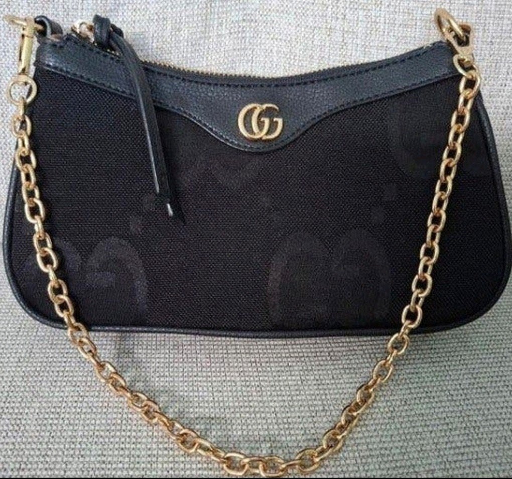 Gucci dames tas, schoudertasje, Ophalen, Zo goed als nieuw, Zwart, Schoudertasje