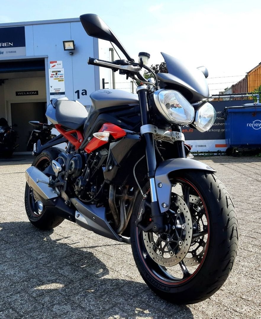 TRIUMPH STREET TRIPLE R ABS (bj 2014) - Perfecte staat ! -, 675 cc, Motorrijbewijs A, Bedrijf, Onbekend