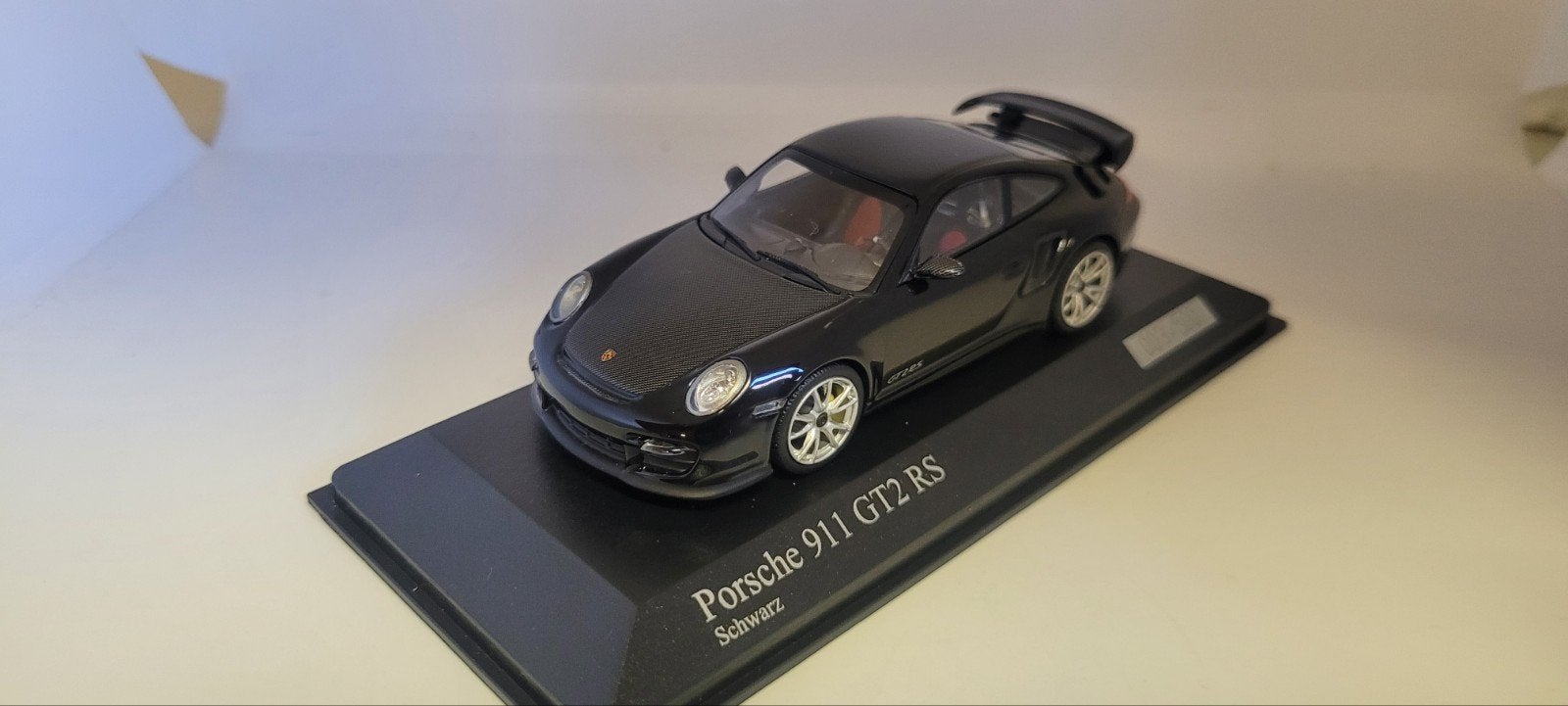 Minichamps 2010 Porsche 911 997.II GT2 RS zwart, Ophalen of Verzenden, Nieuw, Auto, MiniChamps