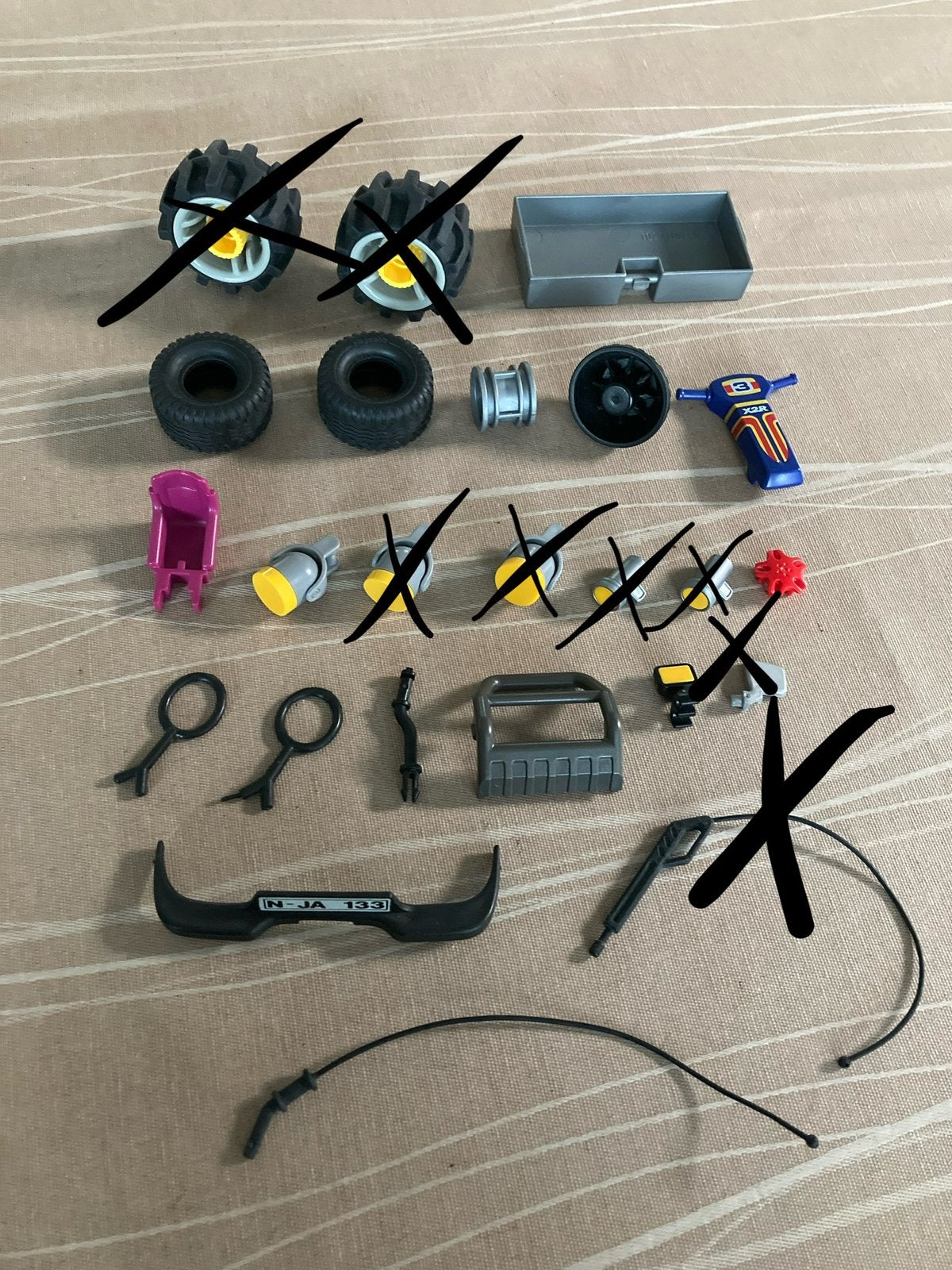 Playmobil lamp, band  ed…., Ophalen of Verzenden, Zo goed als nieuw