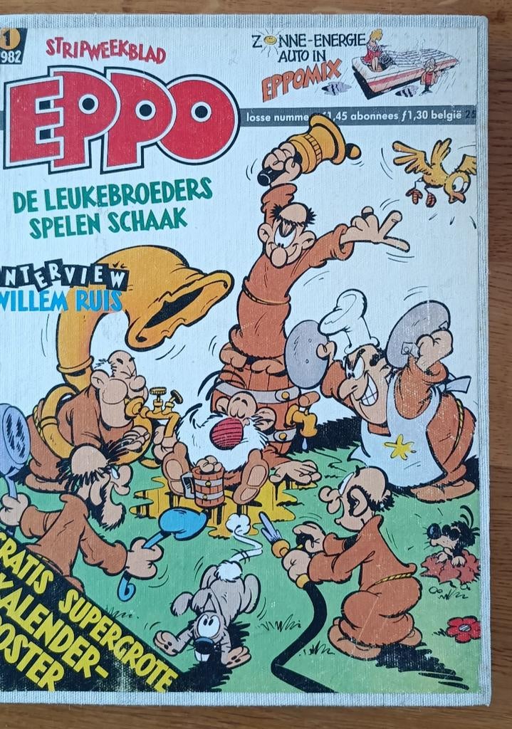 Strip weekblad Eppo, Meerdere stripboeken, Ophalen, Gelezen