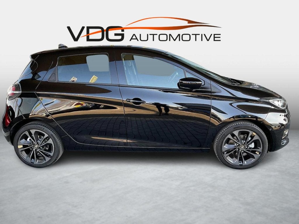 Renault ZOE R135 Iconic 52 kWh Snel lader/ soh 94%/ Koopaccu, 136 pk, Gebruikt, Zwart, Automatische klimaatregeling