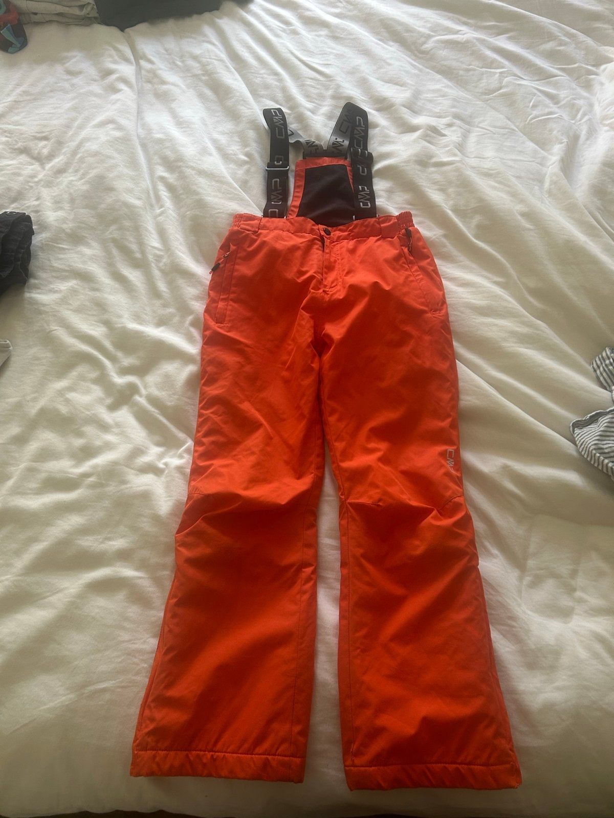 CMP Skibroek Oranje - 152, Ophalen of Verzenden, Zo goed als nieuw, Jongen of Meisje, Broek