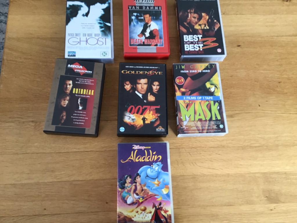 Films op videoband , gesorteerd voor elk wat wils, Cd's en Dvd's, VHS | Film, Alle leeftijden, Ophalen of Verzenden, Zo goed als nieuw