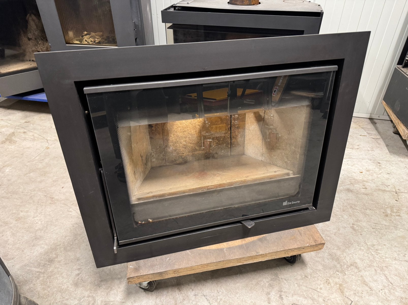 Dik geurts prostyle 650 front Inzethaard houtkachel, Huis en Inrichting, Kachels, Ophalen, Gebruikt, Houtkachel, Inbouw