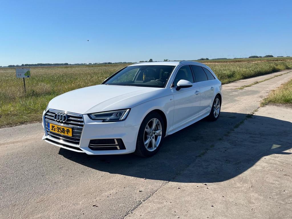 Audi A4 Avant 2.0 TDI 190PK S tronic Pro Line S, 1505 kg, A4, Wit, Origineel Nederlands