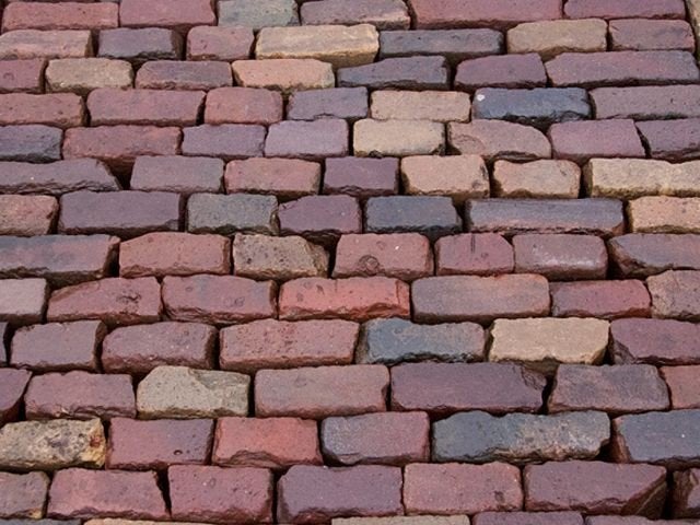 Authentieke gebroken waaltjes (100m2), Ophalen, Gebruikt, Klinkers, 10 m² of meer
