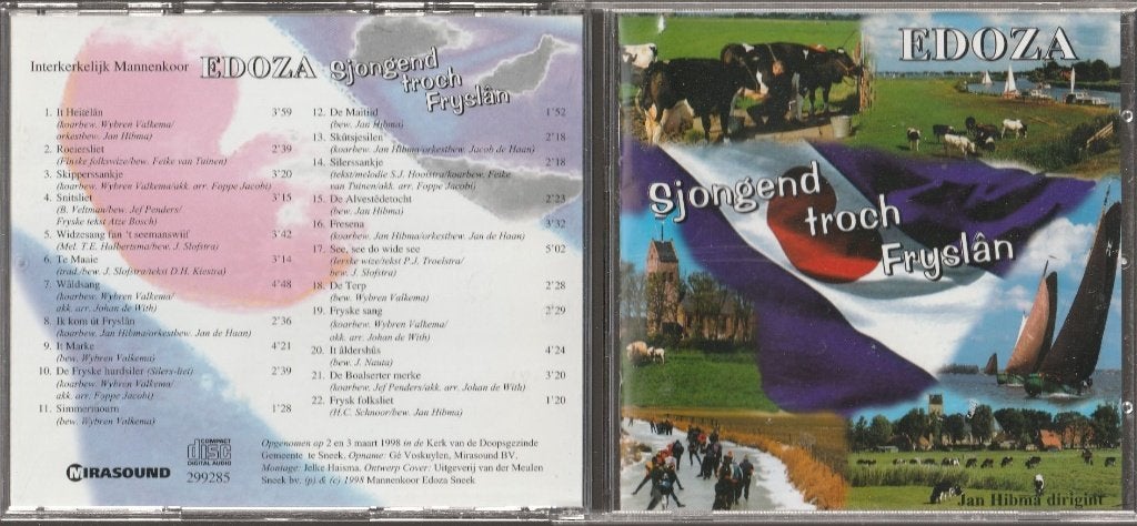 Sjongend Troch Fryslan, Ophalen of Verzenden, Zo goed als nieuw, Album, Inclusief doosje