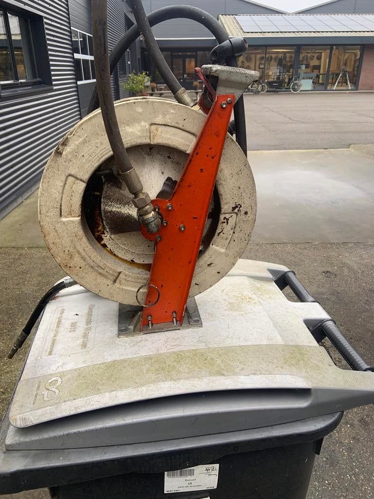 Oliehaspel 8 mtr, Auto diversen, Autogereedschap, Ophalen of Verzenden, Gebruikt