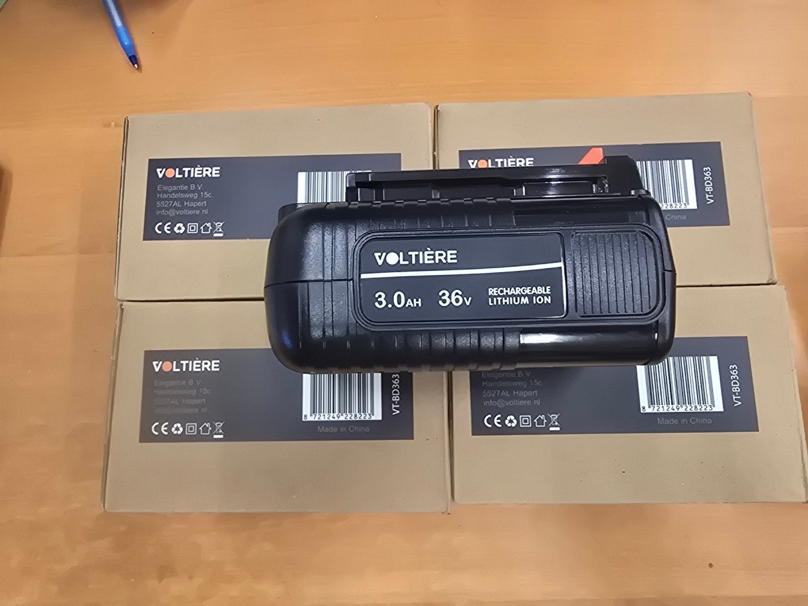 Voltière 36V 3 Ah Accu geschikt voor Black&decker (Nieuw), Ophalen of Verzenden, Nieuw