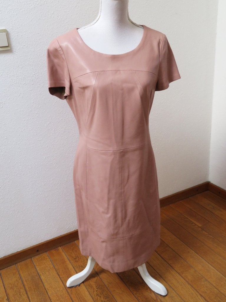 Z19 STEPS aparte nieuwe jurk imitatie leer roze maat 40, Kleding | Dames, Jurken, Maat 38/40 (M), Nieuw, Ophalen of Verzenden