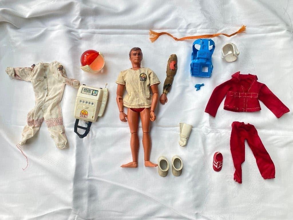 the 6 million dollar man action pop, Ophalen of Verzenden, Gebruikt, Pop