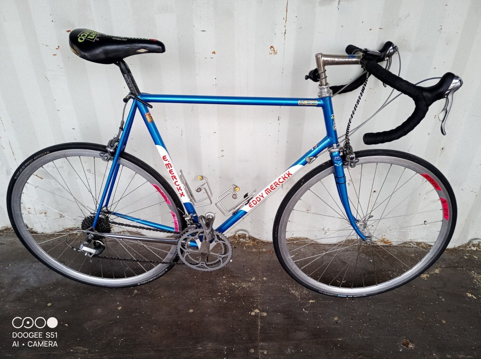 Eddy Merckx fiets, Fietsen en Brommers, Fietsen | Racefietsen, Ophalen, Staal, Minder dan 10 versnellingen, Overige merken