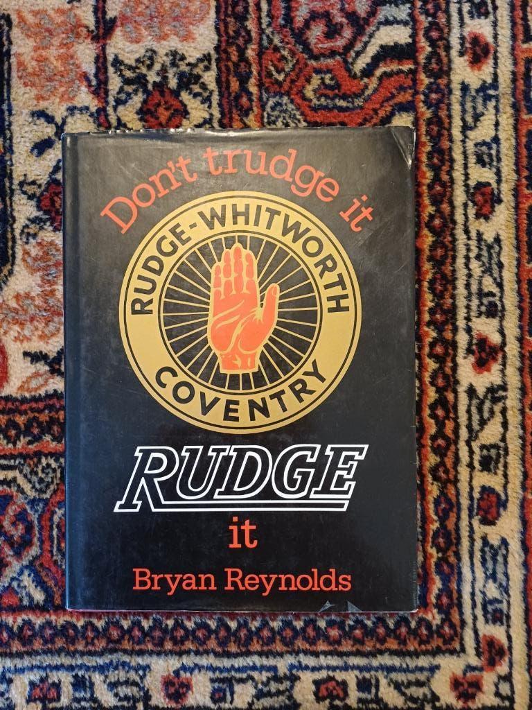 The story and history of RUDGE Motorcycles, Boeken, Motoren, Ophalen of Verzenden, Zo goed als nieuw, Algemeen