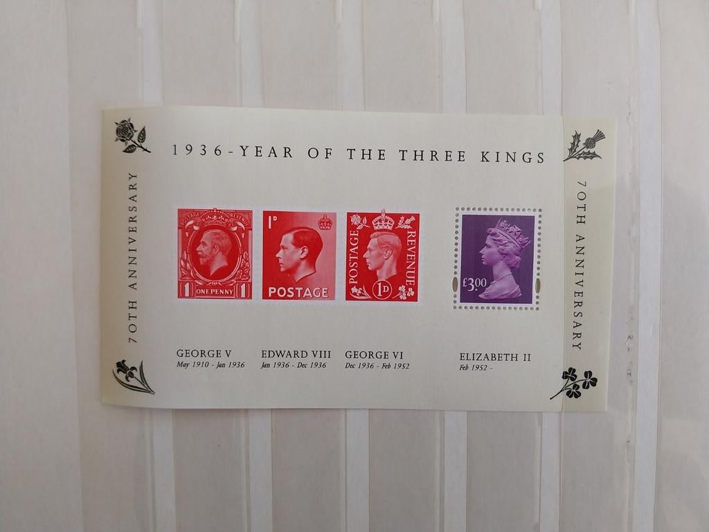 Engeland blok 31 die koningsjaar 2006 postfris mi 10 eu, Ophalen of Verzenden