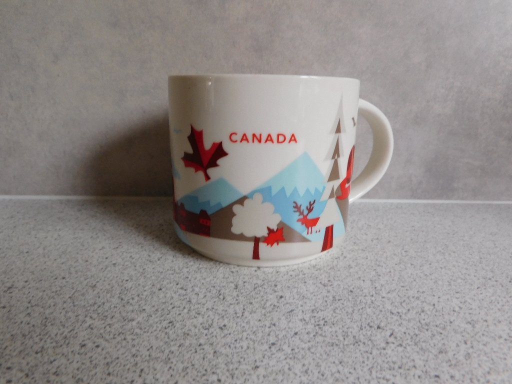 Mok 414 ml. 2017 Canada You are Here  Starbucks, Huis en Inrichting, Keuken | Servies, Zo goed als nieuw, Overige stijlen, Starbucks