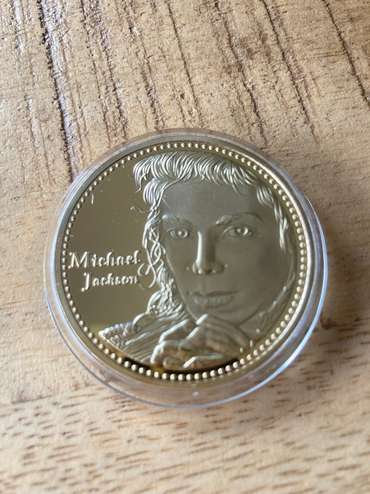 Herdenkingsmunt Michael Jackson - King of Pop, Postzegels en Munten, Ophalen of Verzenden, Overige materialen, Buitenland