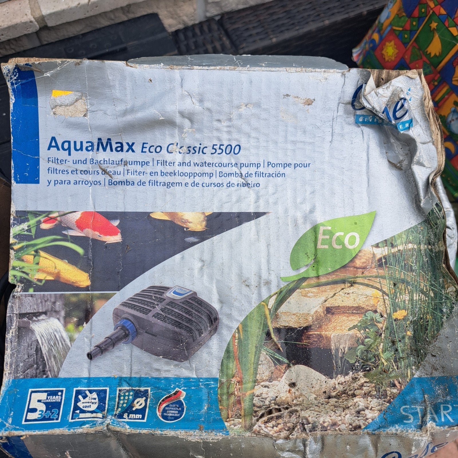 Oase Aquamax Eco Classic 5500 vijverpomp - Nieuw, Ophalen