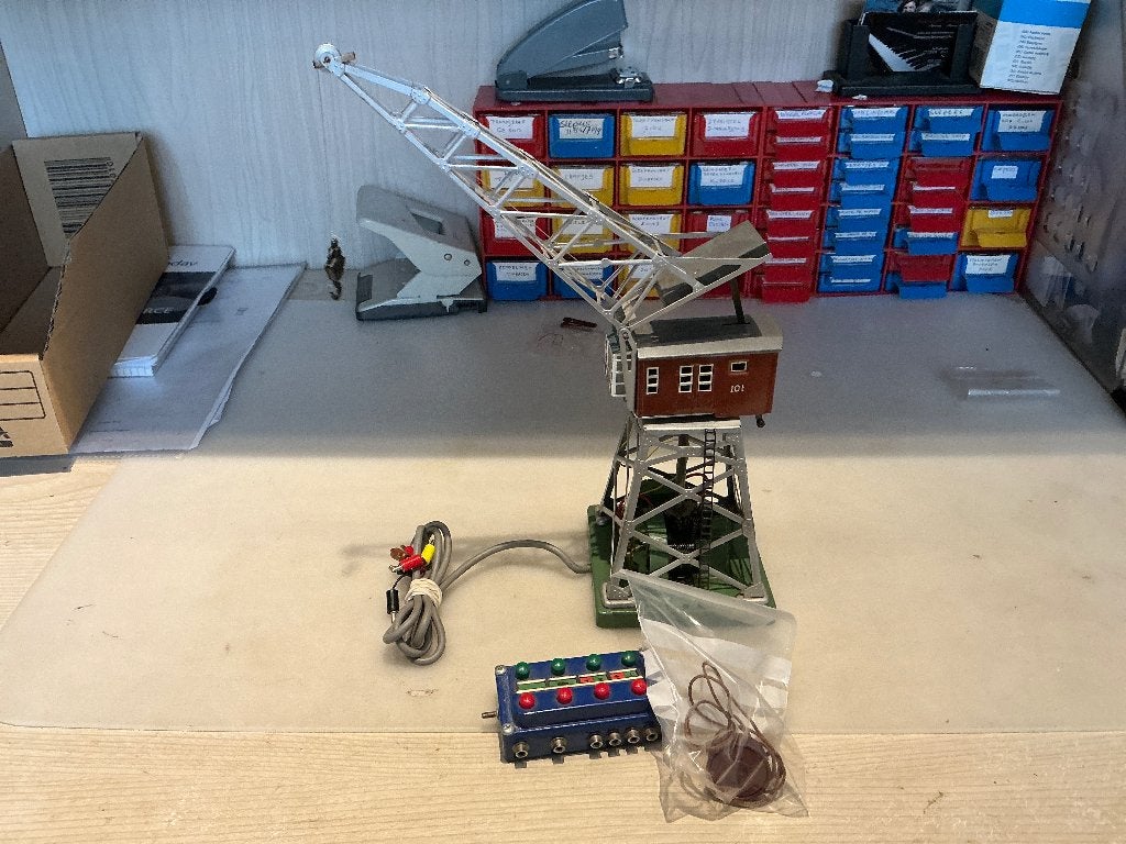 Marklin kraan 7051, Wisselstroom, Overige typen, Ophalen of Verzenden, Zo goed als nieuw