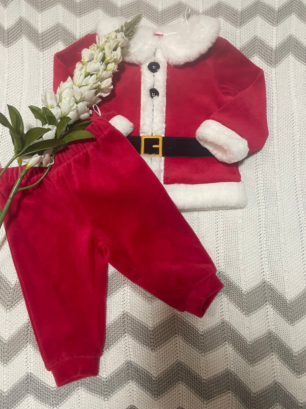 NIEUW, Kerstman Pakje van de C&A, maatje 68 (3-6 maanden), Ophalen of Verzenden, Nieuw, Jongetje of Meisje, Setje