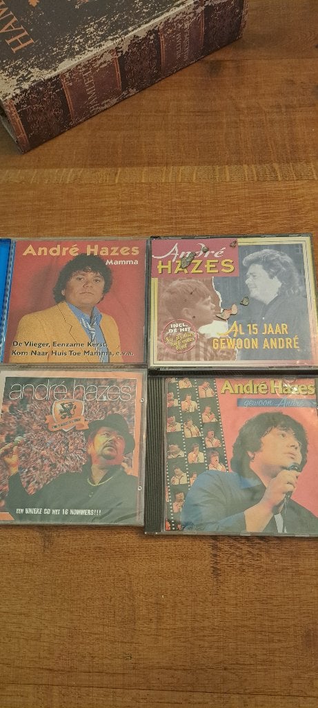 André Hazes cd's, Ophalen of Verzenden, Gebruikt, Levenslied of Smartlap
