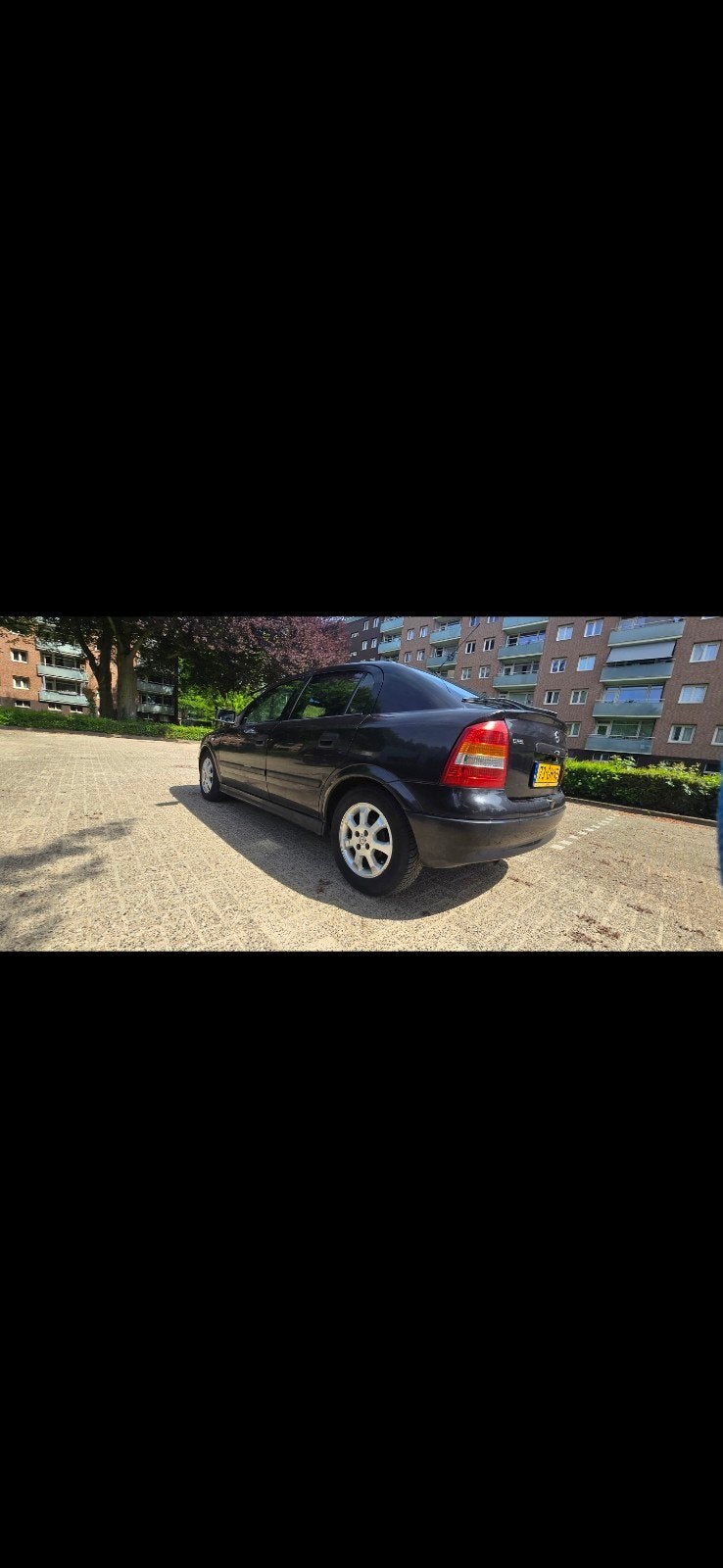 Opel Astra 1.6 8V 5D AUT 2000 Zwart, 4 cilinders, Zwart, Origineel Nederlands, 570 kg