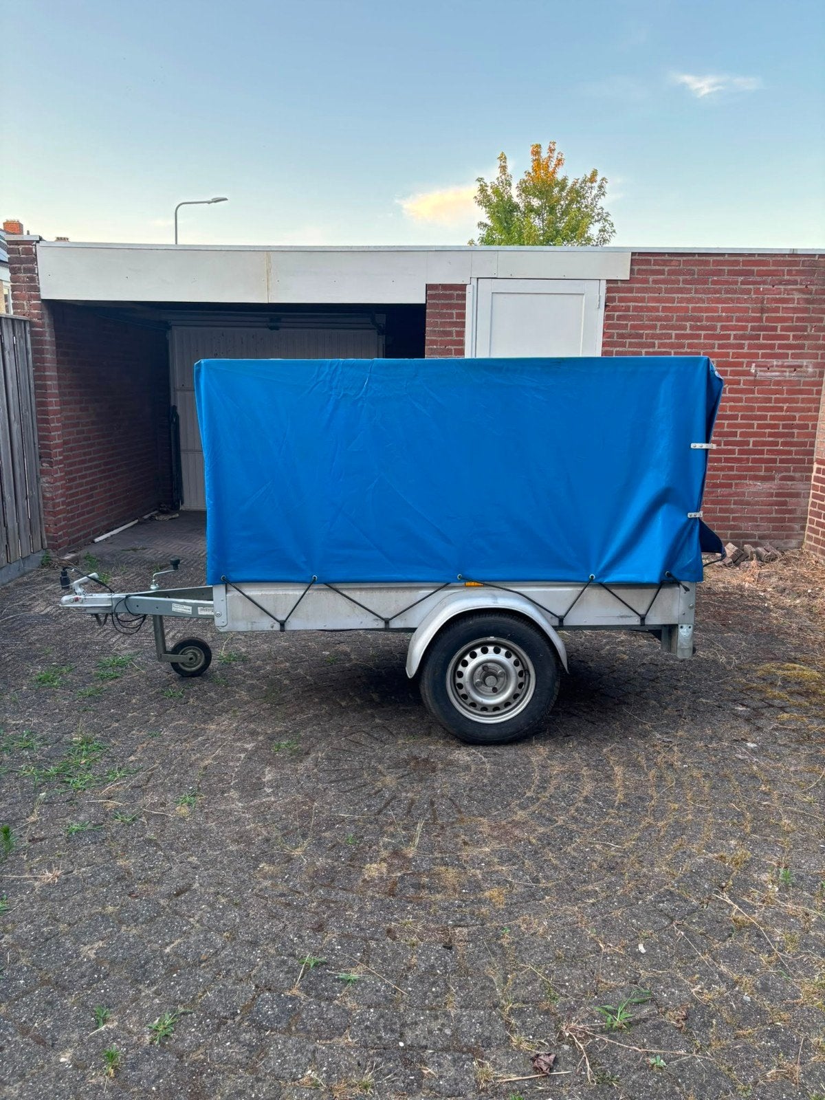 Stema transportwagen met dekzeil, Auto diversen, Ophalen, Gebruikt
