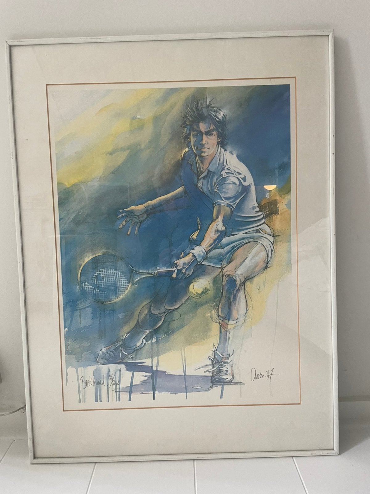 Litho backhand Ortho Owen, Ophalen
